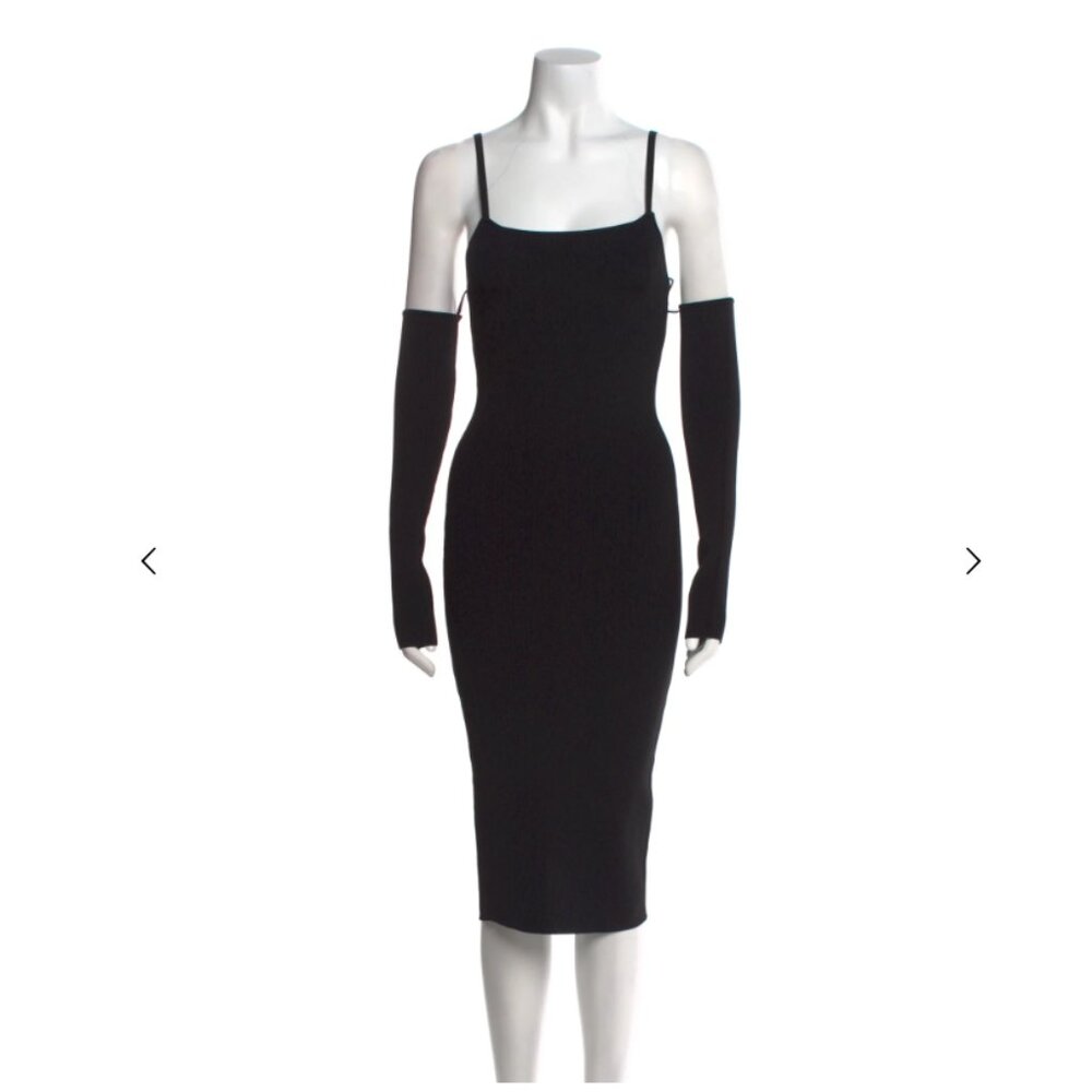 Alice & Olivia Square Neckline Knee-Length Dress